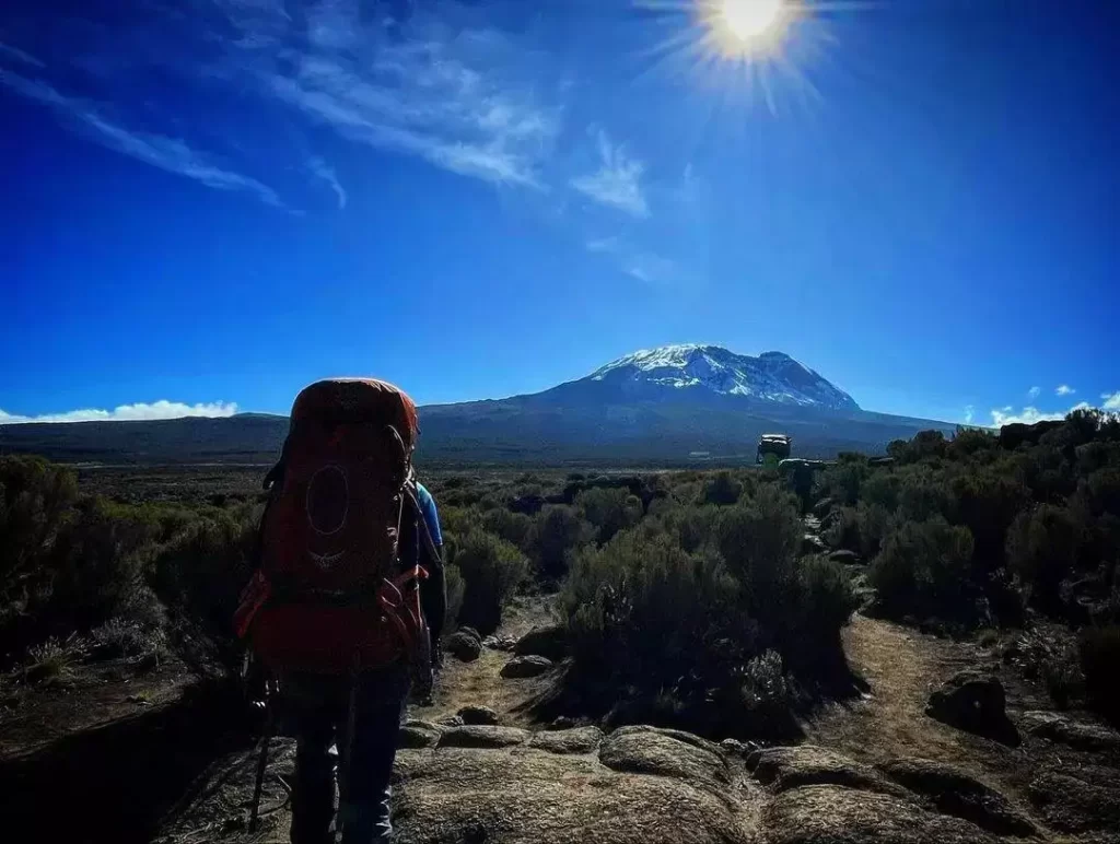 The scenic Kilimanjaro Umbwe Route - 6 Day trek.