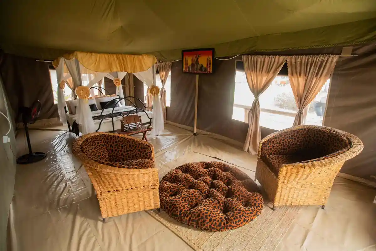 Accommodations near Saadani National Park - Experience serenity at Saadani River Camp.