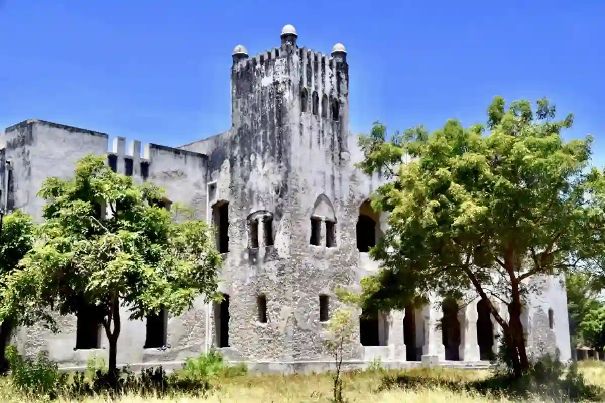 A scenic view of Bagamoyo's historical sites, perfect for Tanzania day trips.