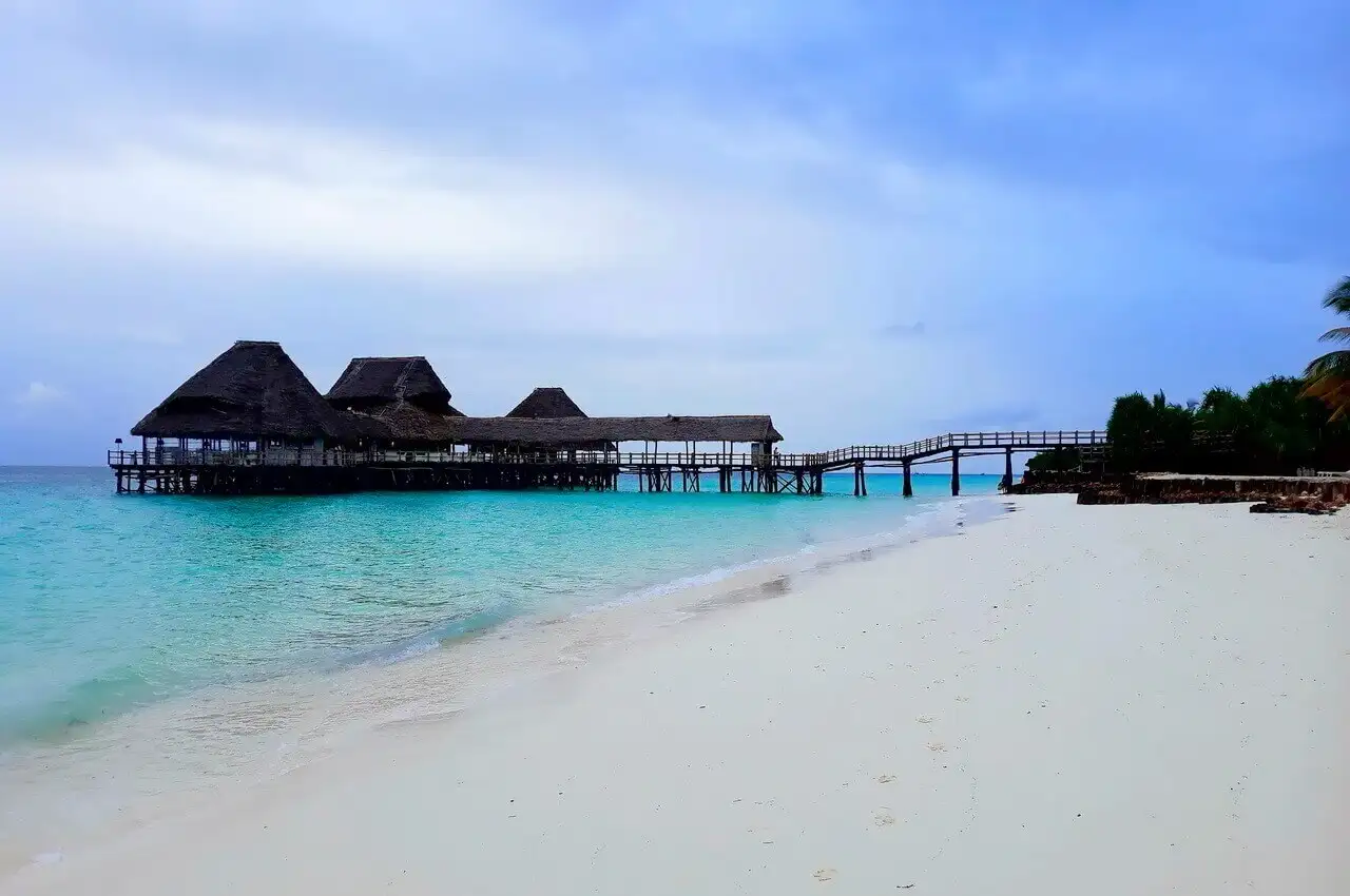 A breathtaking view of Nungwi Beach, the top destination for Nungwi Beach Tours in Zanzibar, Tanzania.