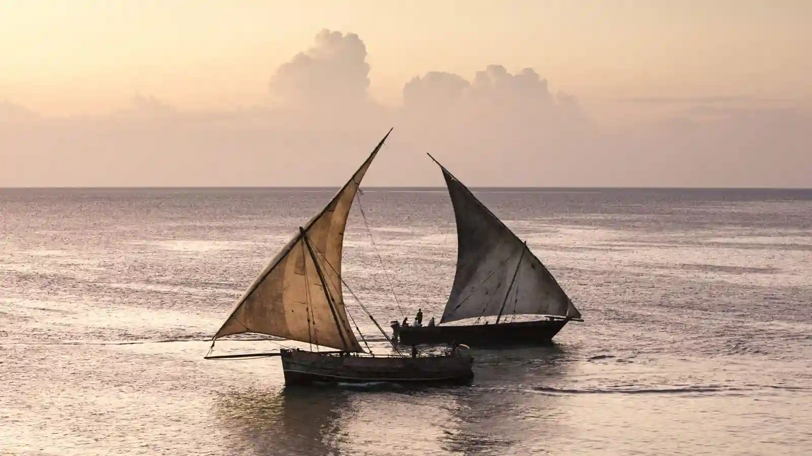 Pemba Island Sunset Dhow Cruise, a captivating experience among the top things to do in Pemba Island, offering tranquility as the sun sets over the ocean.