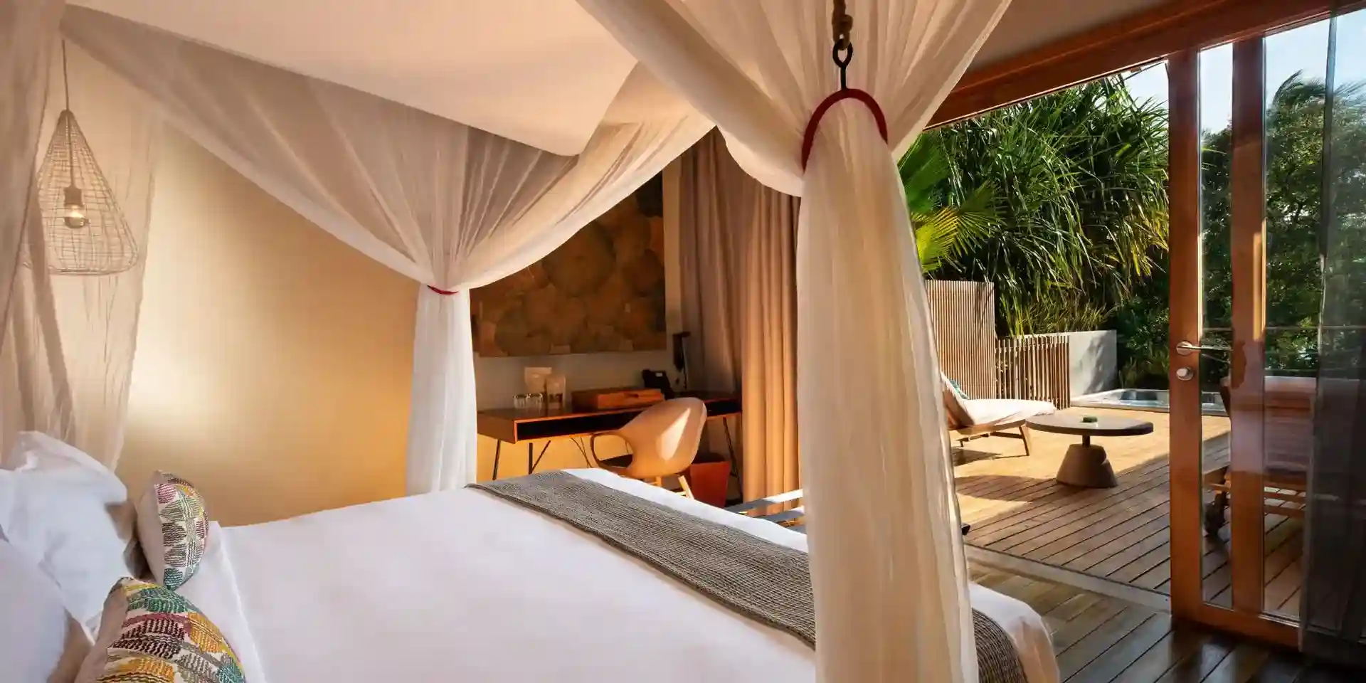 Majestic Encounter: African Safaris - Lion in Tanzania's Wilderness A lavish 5-star room at Zuri Zanzibar Hotel and Resort, offering exquisite accommodation