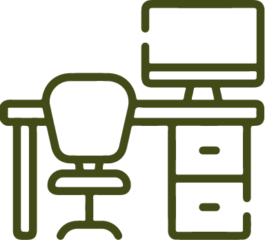 Majestic Encounter: African Safaris - Lion in Tanzania's Wilderness working desk and Chairs