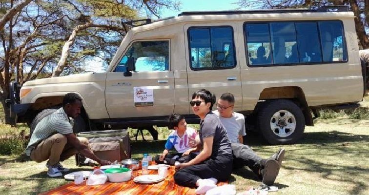 FIF safari vehicle